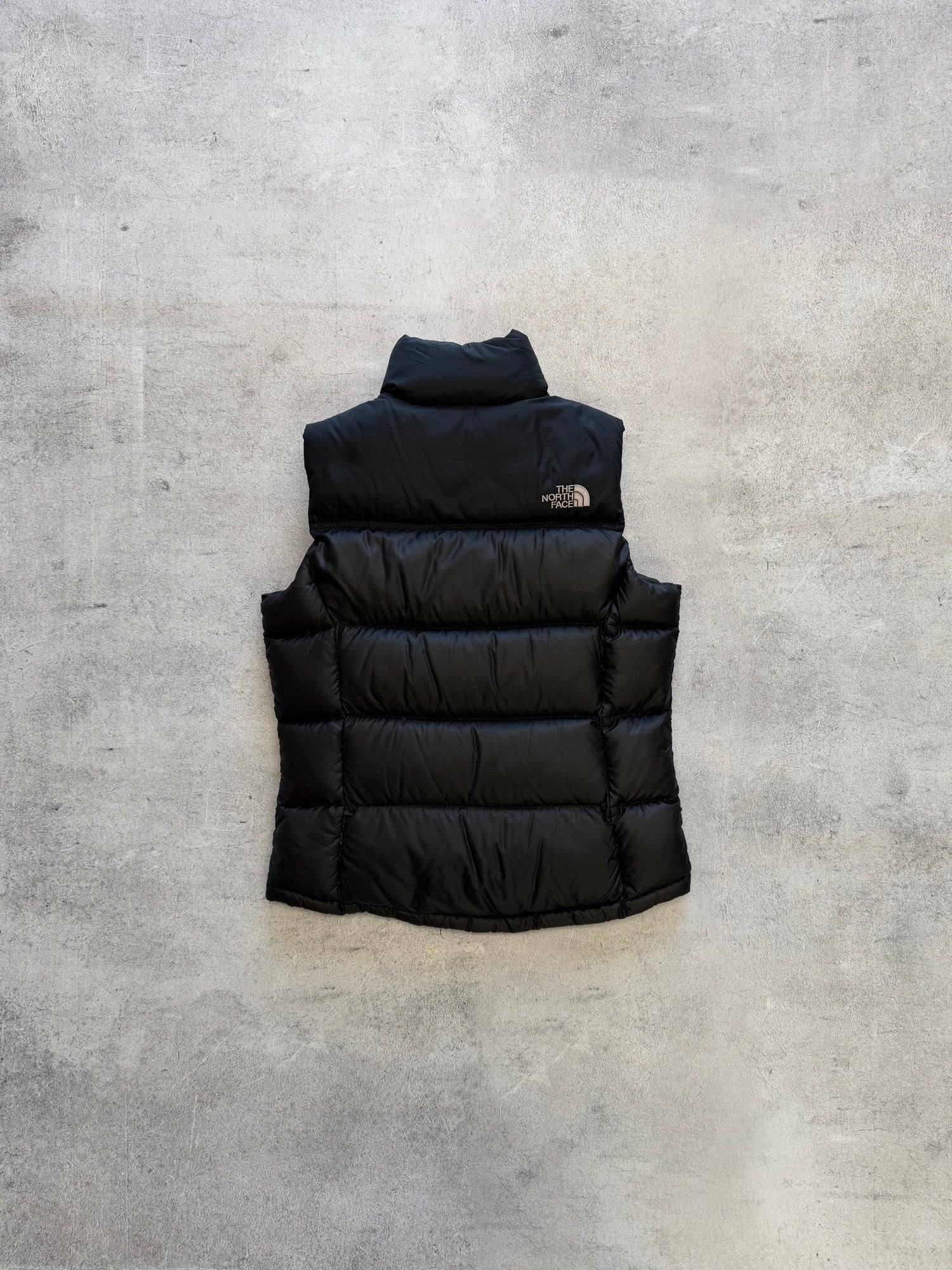 Women's North Face 700 Black Puffer Vest - M
