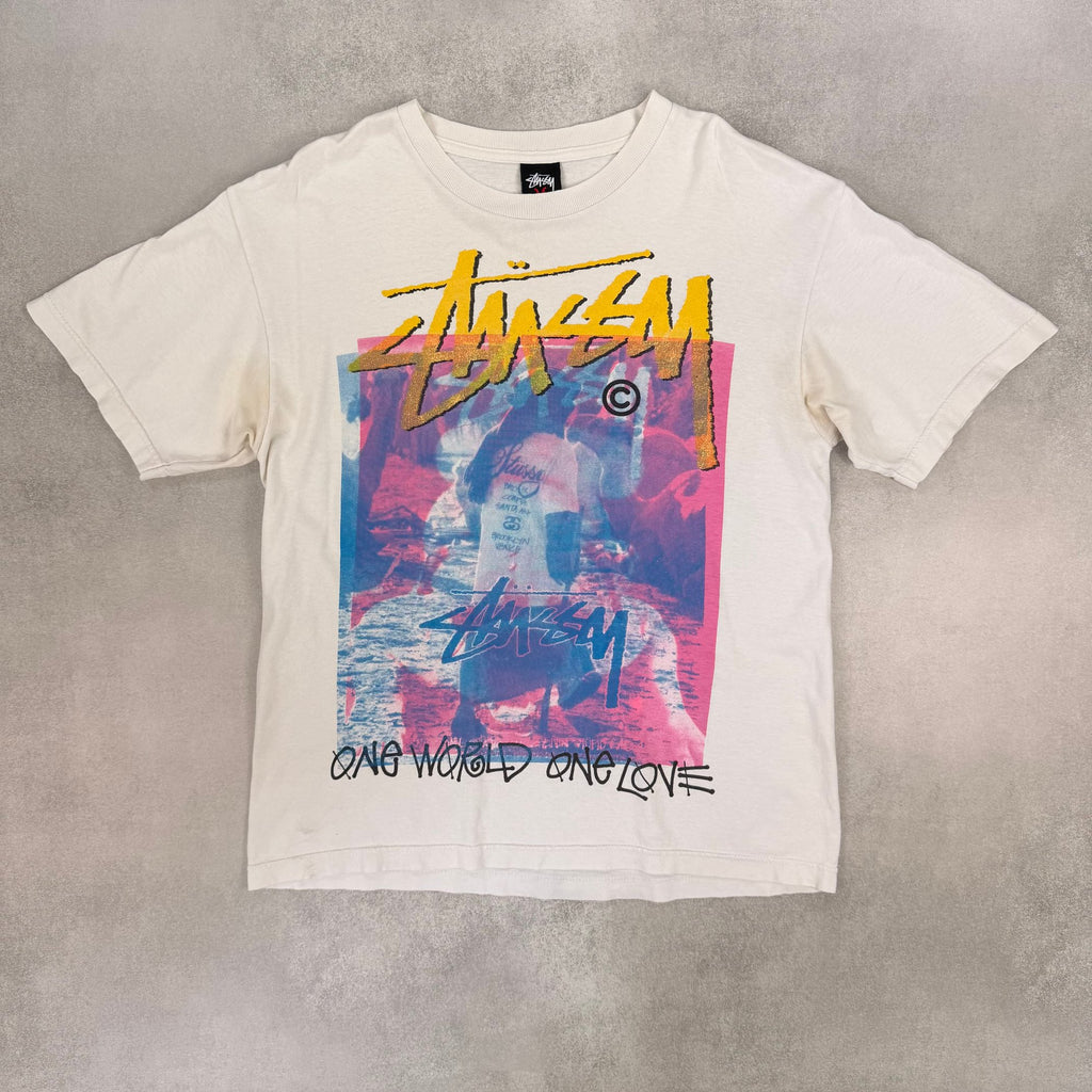 Stussy Graphic T-Shirt - M