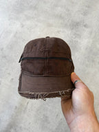 Roxy Distressed Brown Cadet Cap