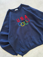 Vintage Hanes USA Olympics Sweatshirt - XL