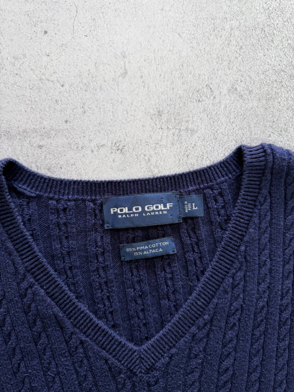 Polo Ralph Lauren Golf Knit Vest - L