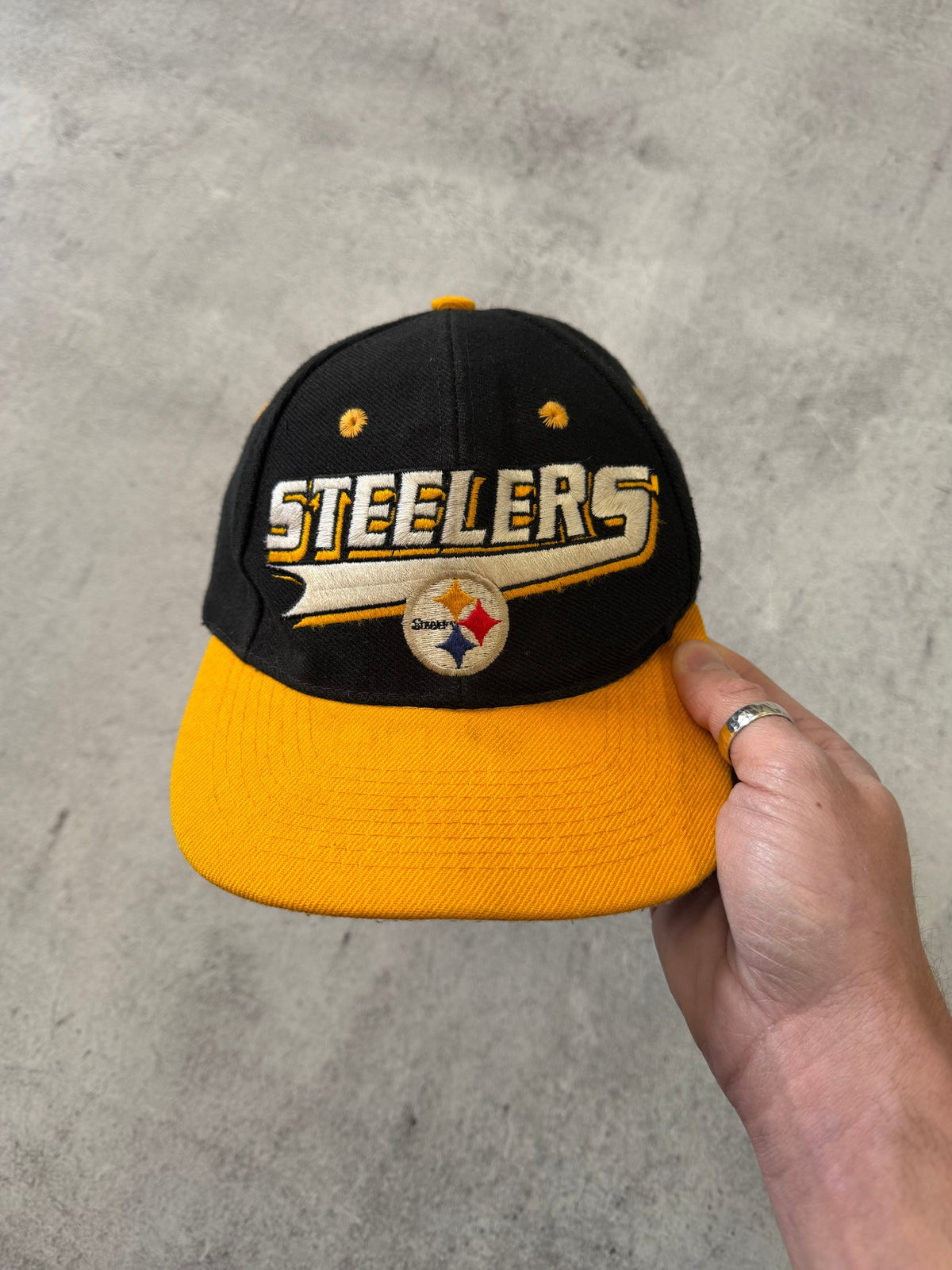 Vintage Steelers Snapback Cap