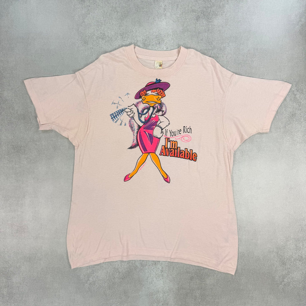 Cartoon Graphic T-Shirt - L