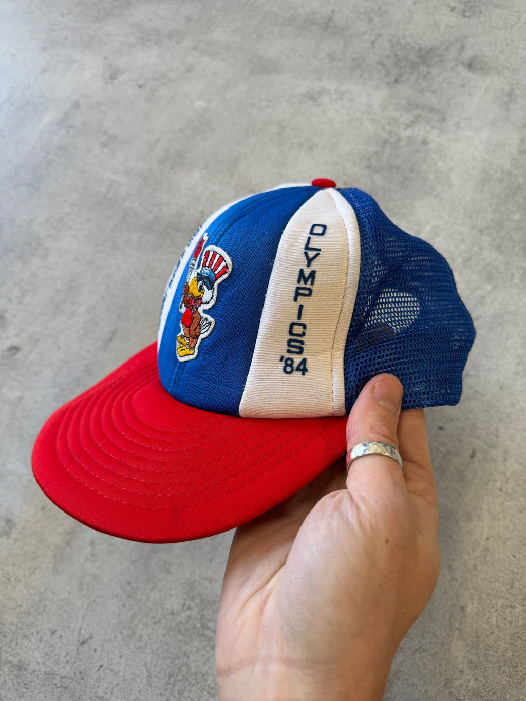 Vintage 1984 Los Angeles Olympics Trucker Hat