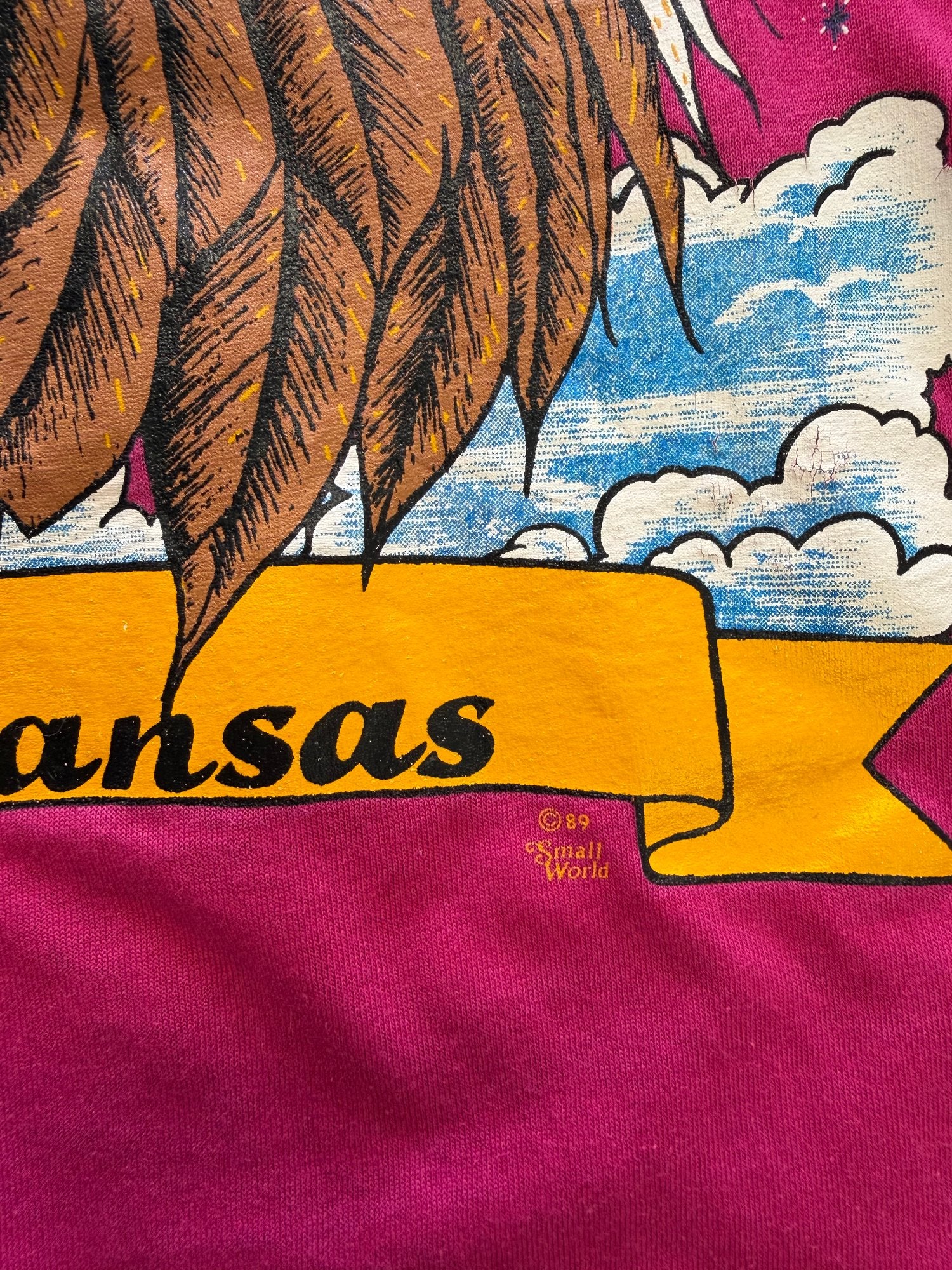 Vintage Eureka Springs Arkansas Bald Eagle T-Shirt - M