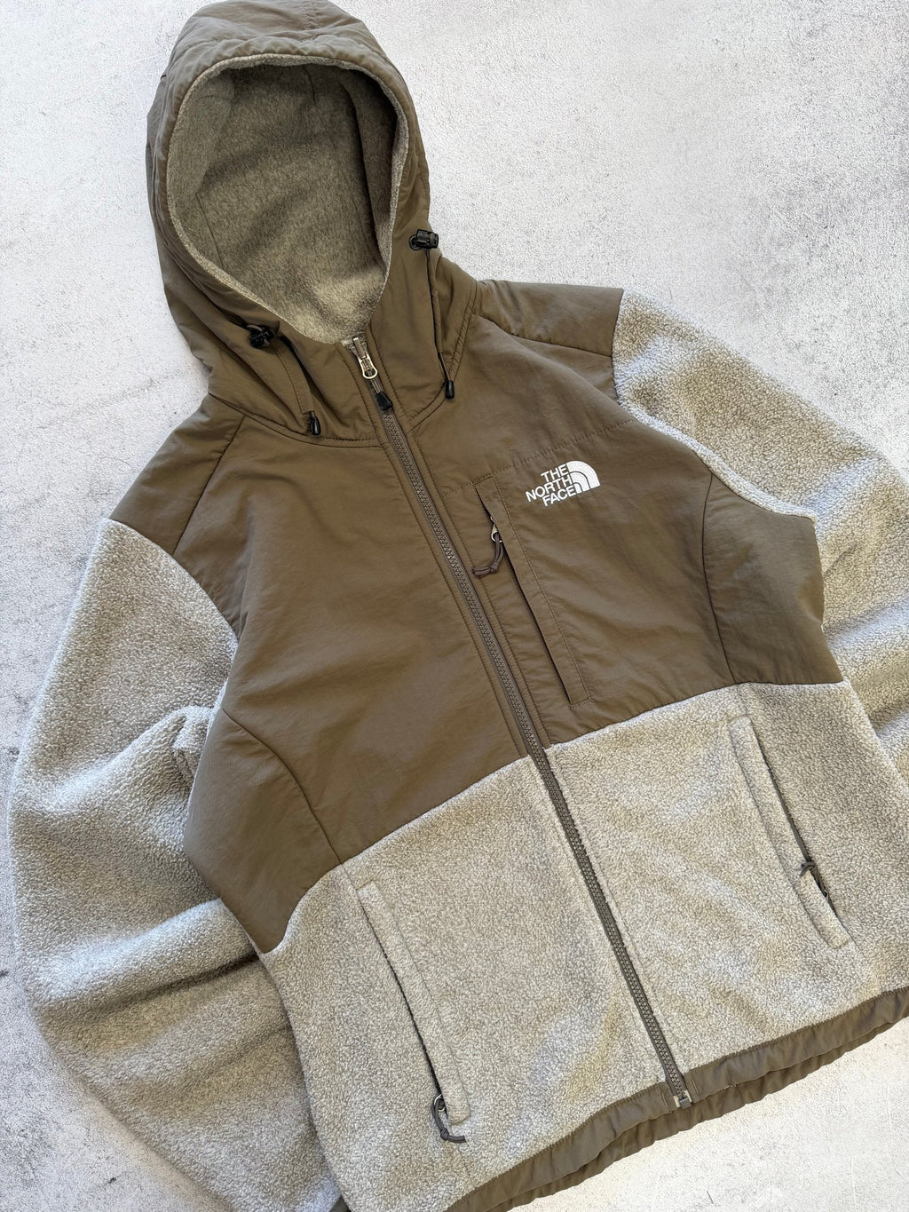 North Face Women's Fleece Hooded Jacket - M