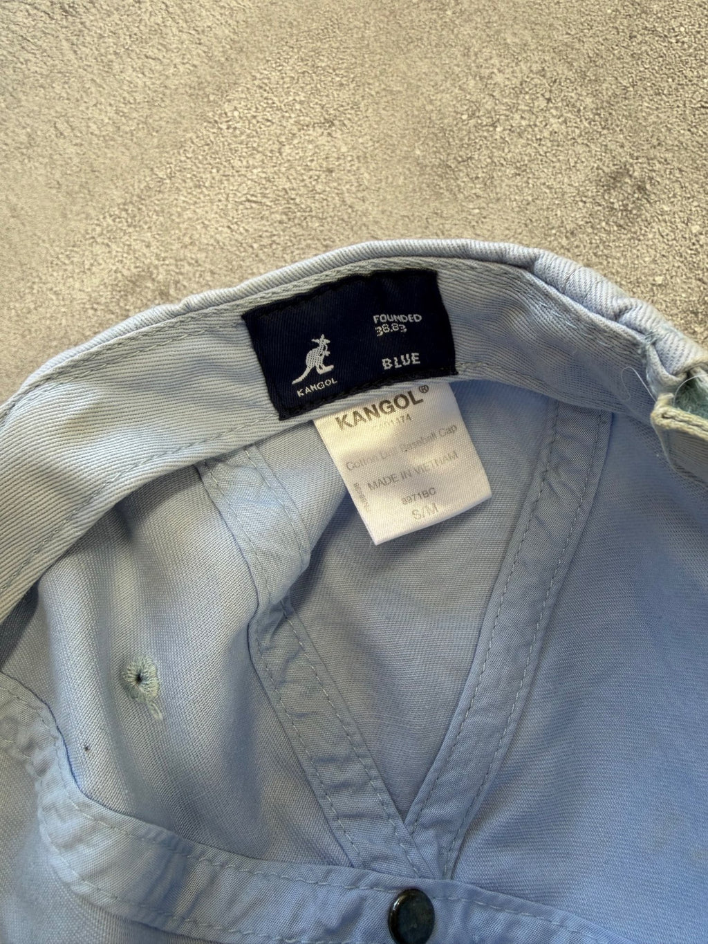Kangol Blue Baseball Cap