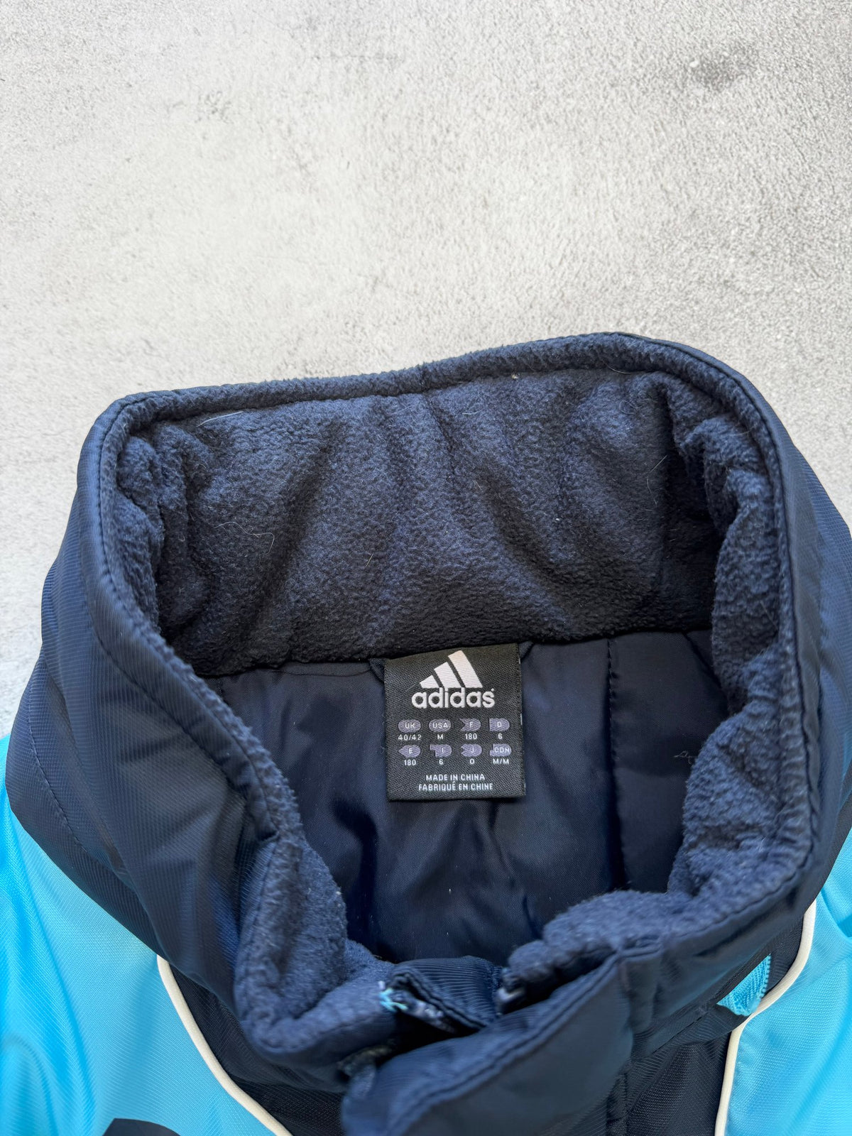 Vintage Adidas Marseille Track/Trench Jacket - L