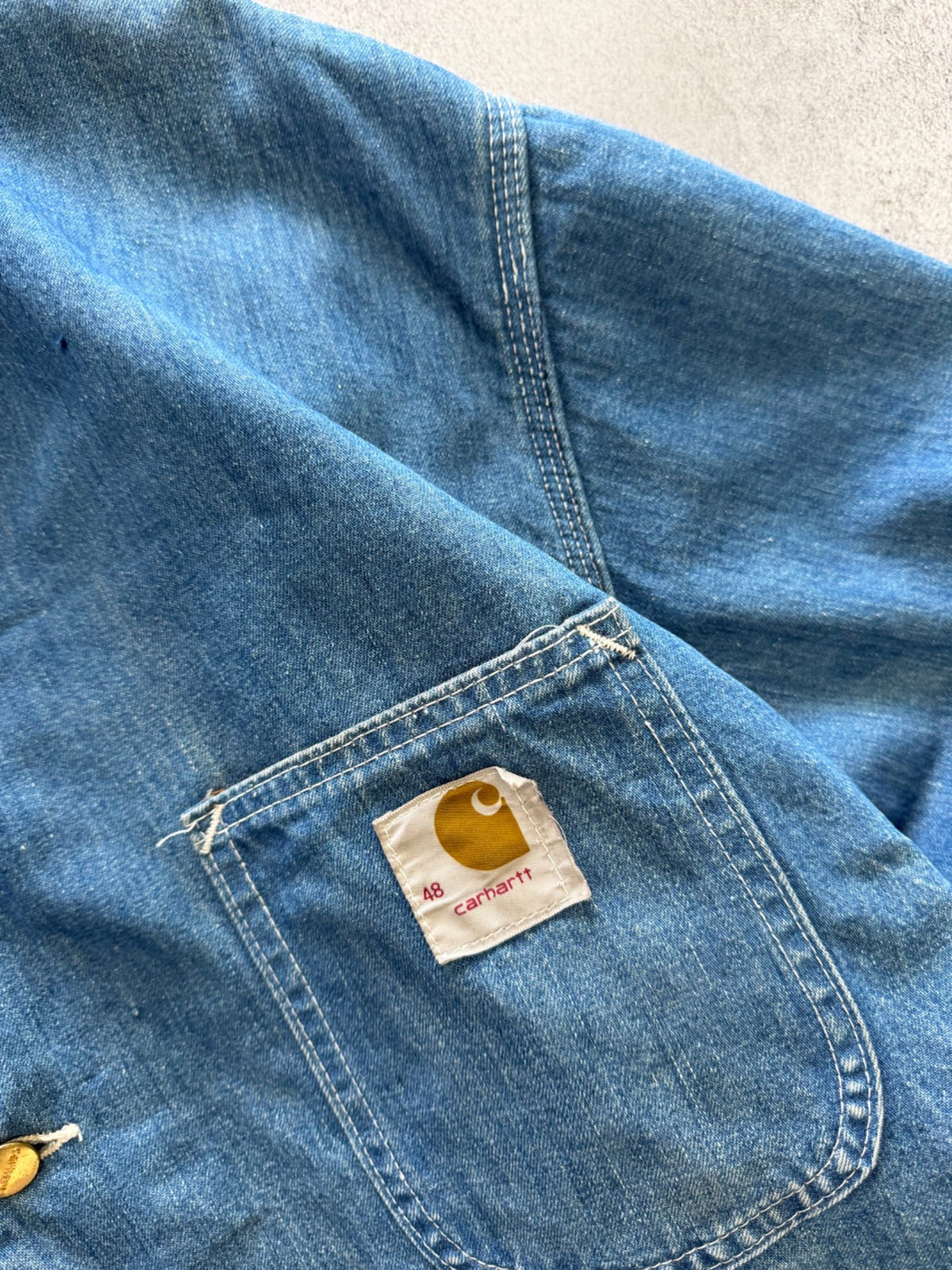 Carhartt Denim Trucker Jacket - XL