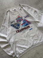 Vintage Tee Jays Super Bowl XXVII Sweatshirt - L