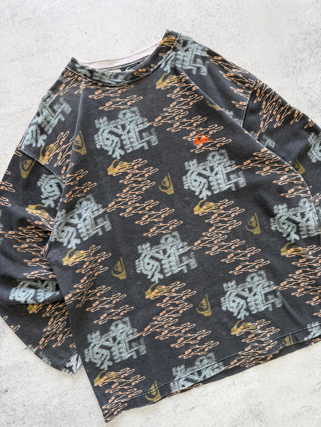 Quiksilver Printed Sweatshirt - M