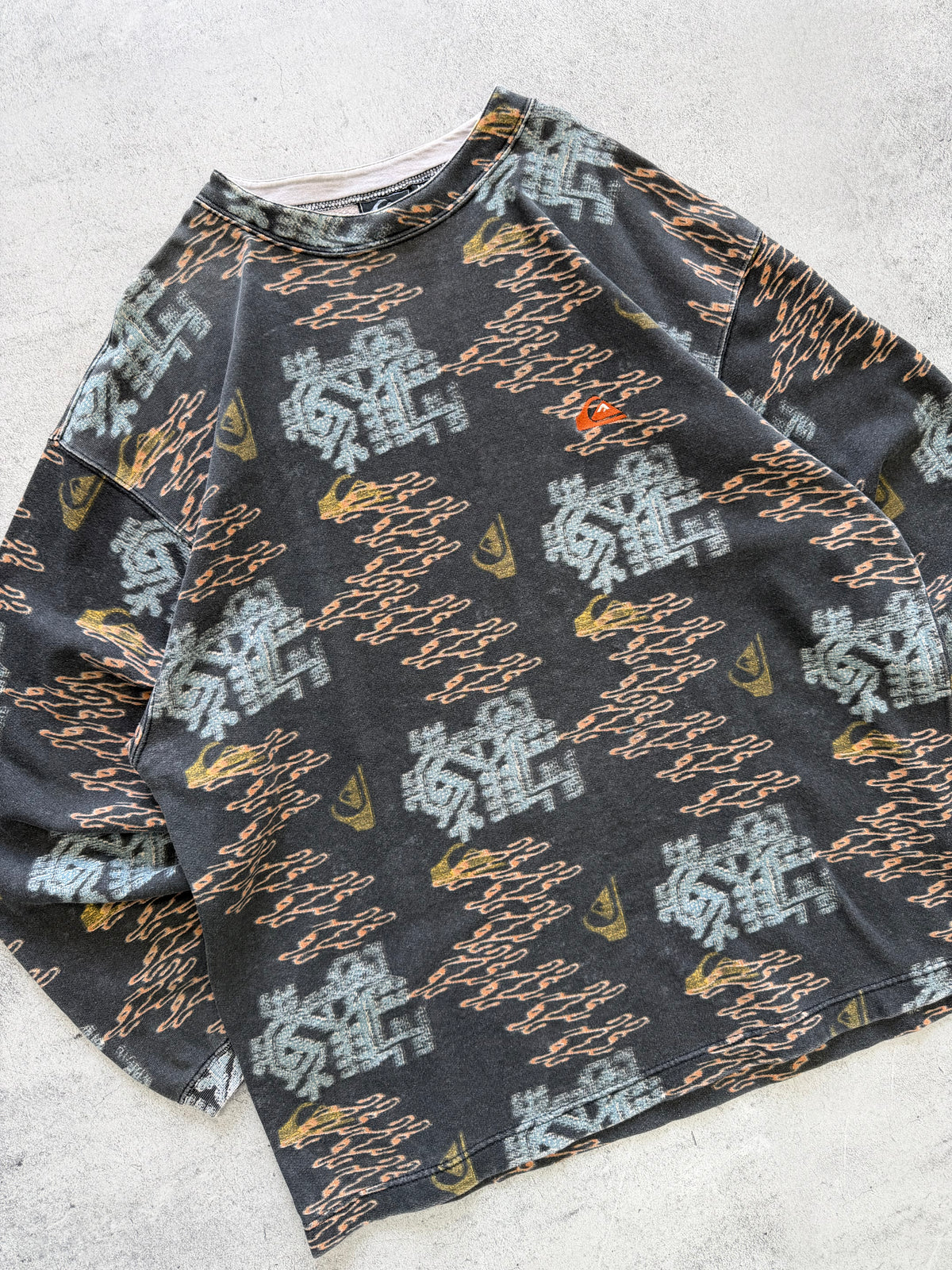 Quiksilver Printed Sweatshirt - M