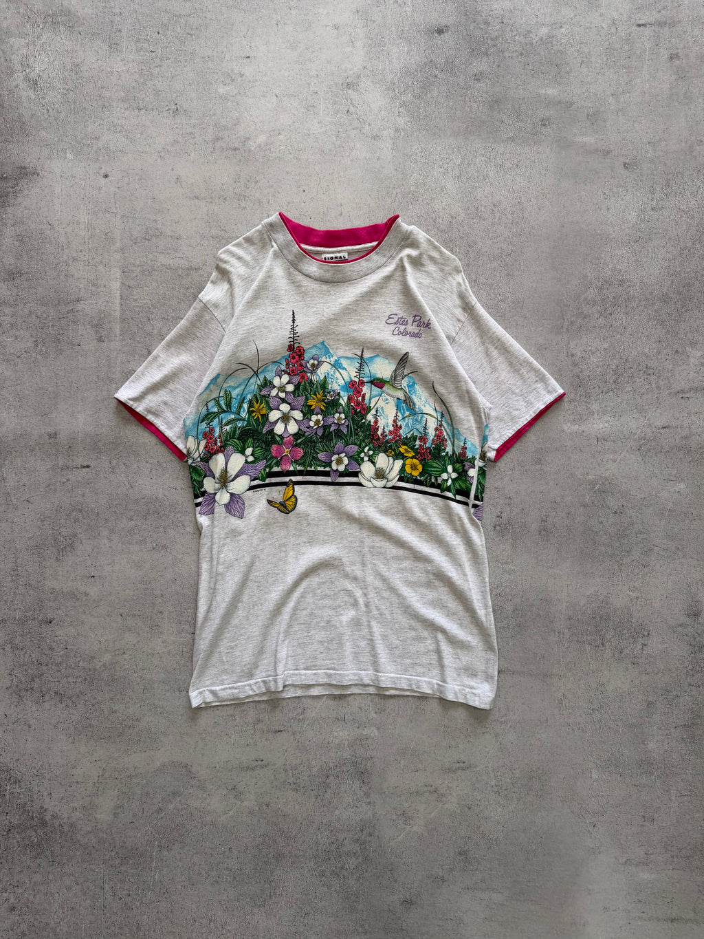 Signal Sports Floral Graphic T-shirt - M