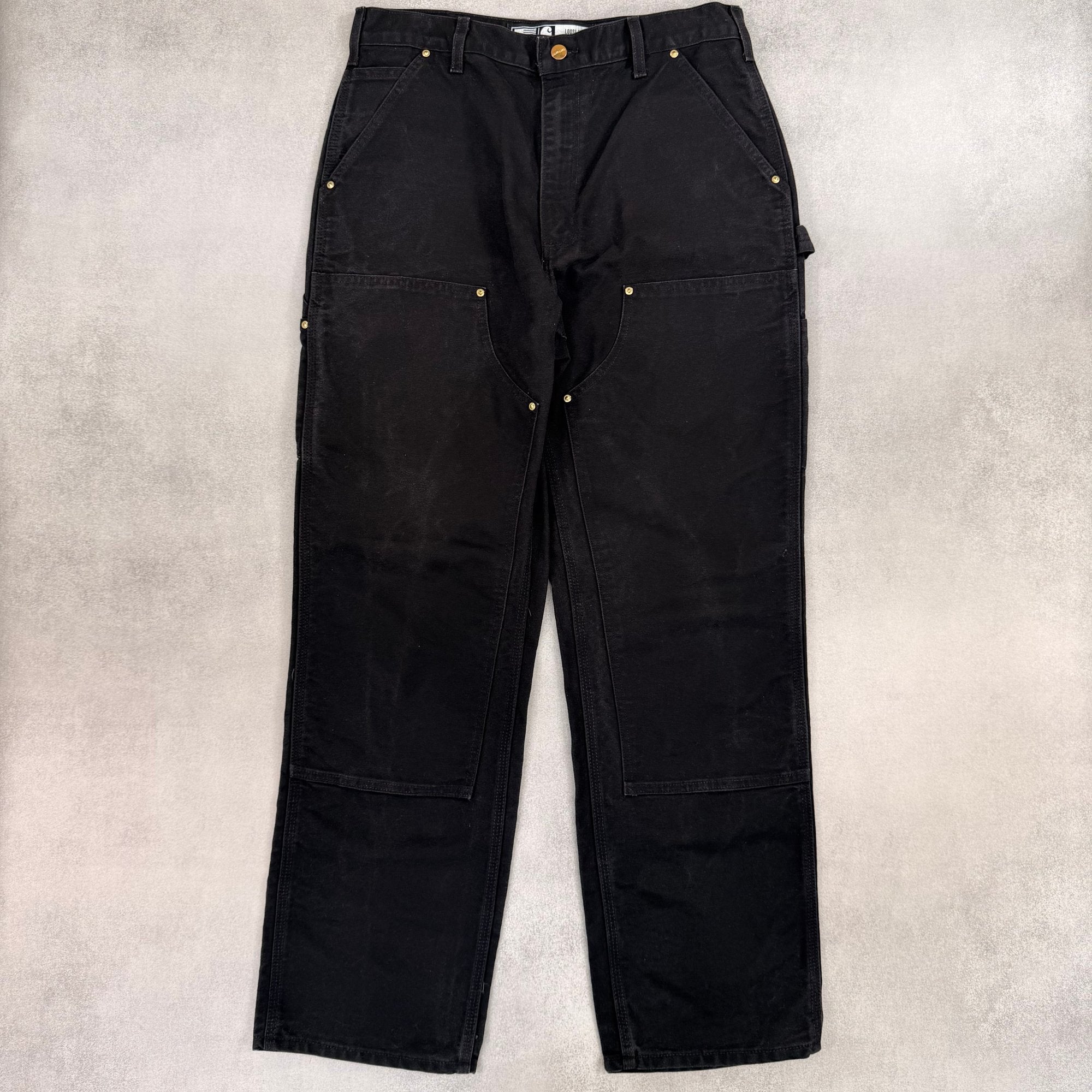 Carhartt Black Double Knee Pants - W34