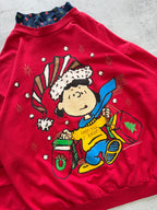 Peanuts Christmas Sweatshirt - M
