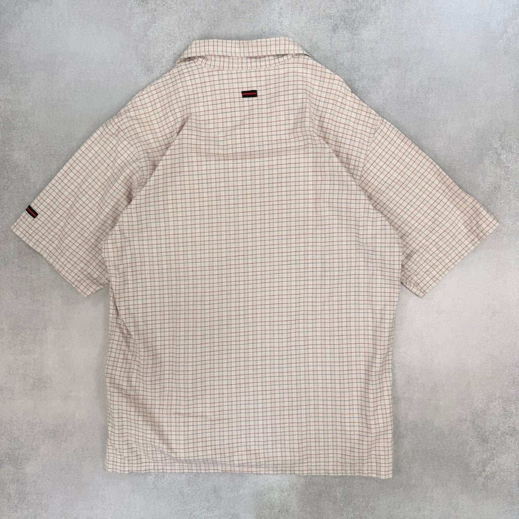 FUBU Checked Short Sleeve Shirt - XL