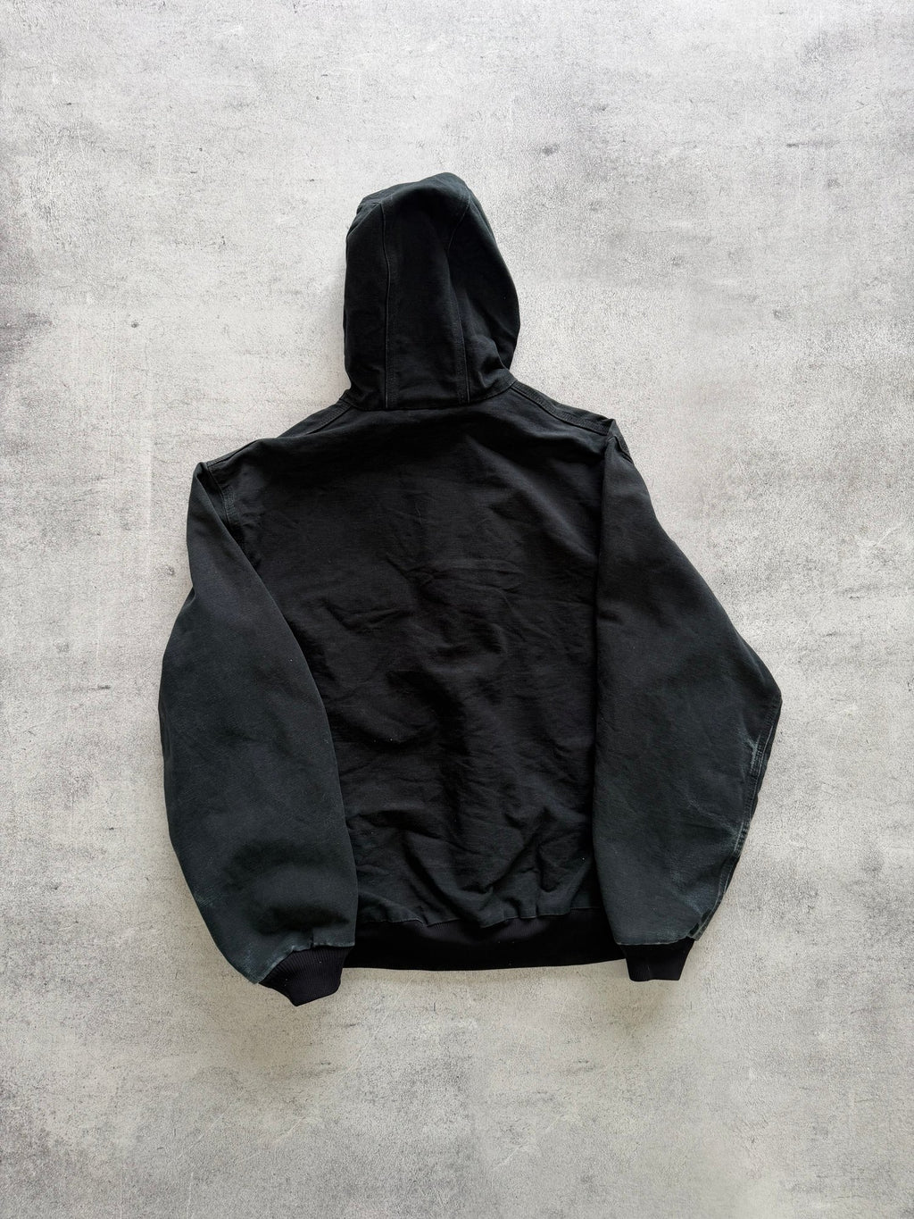Carhartt Black Hooded Jacket - L