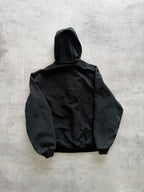 Carhartt Black Hooded Jacket - L