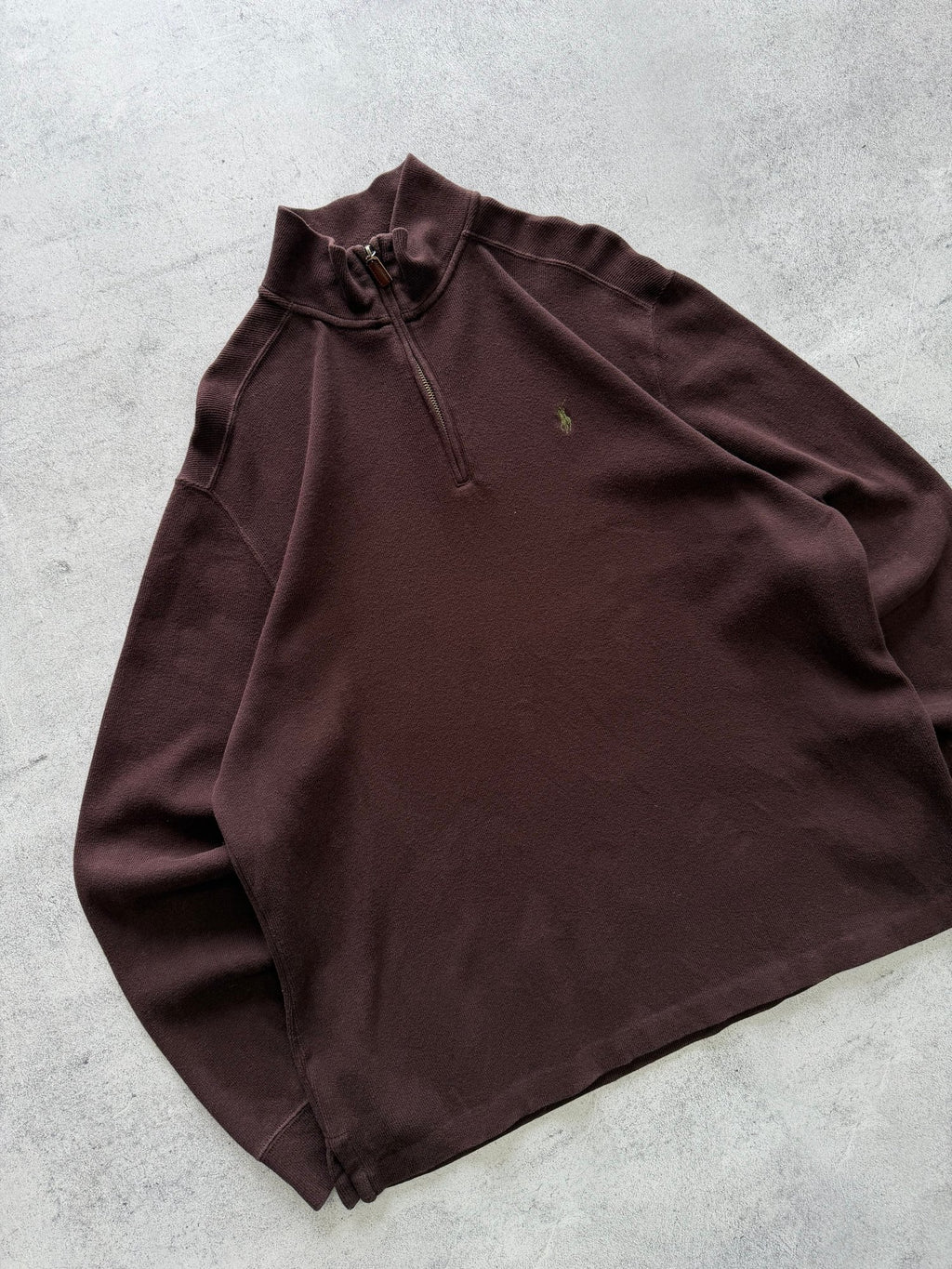 Vintage Polo Ralph Lauren Quarter Zip Sweater- XL