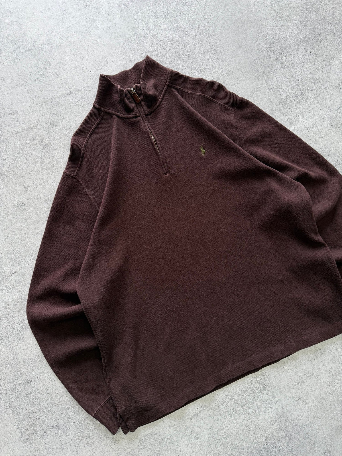 Vintage Polo Ralph Lauren Quarter Zip Sweater- XL