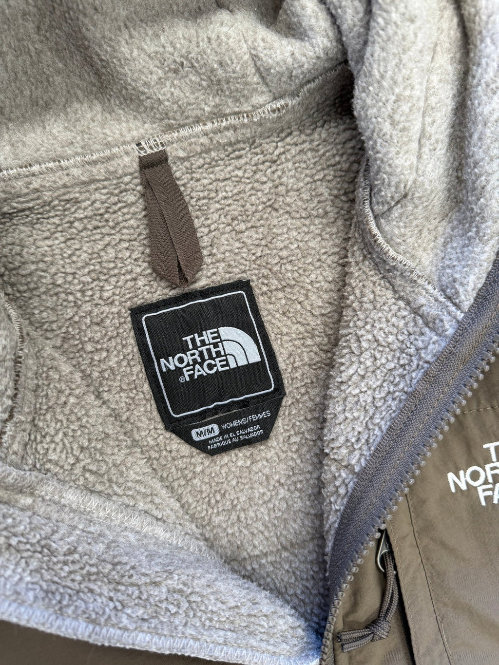 North Face Women's Fleece Hooded Jacket - M