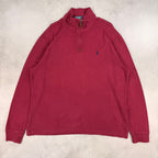 Ralph Lauren Quarter Zip Sweater - M