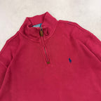 Ralph Lauren Quarter Zip Sweater - M
