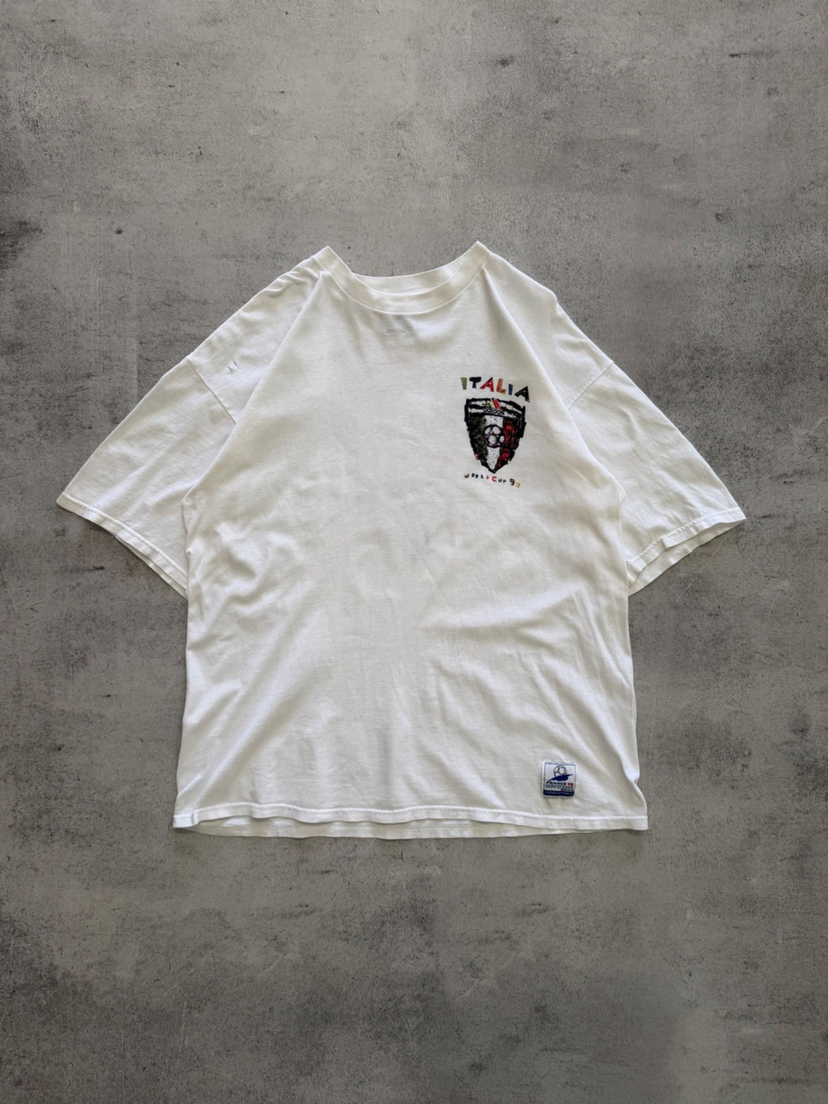 Vintage Adidas Italia World Cup 98 T-Shirt - XL