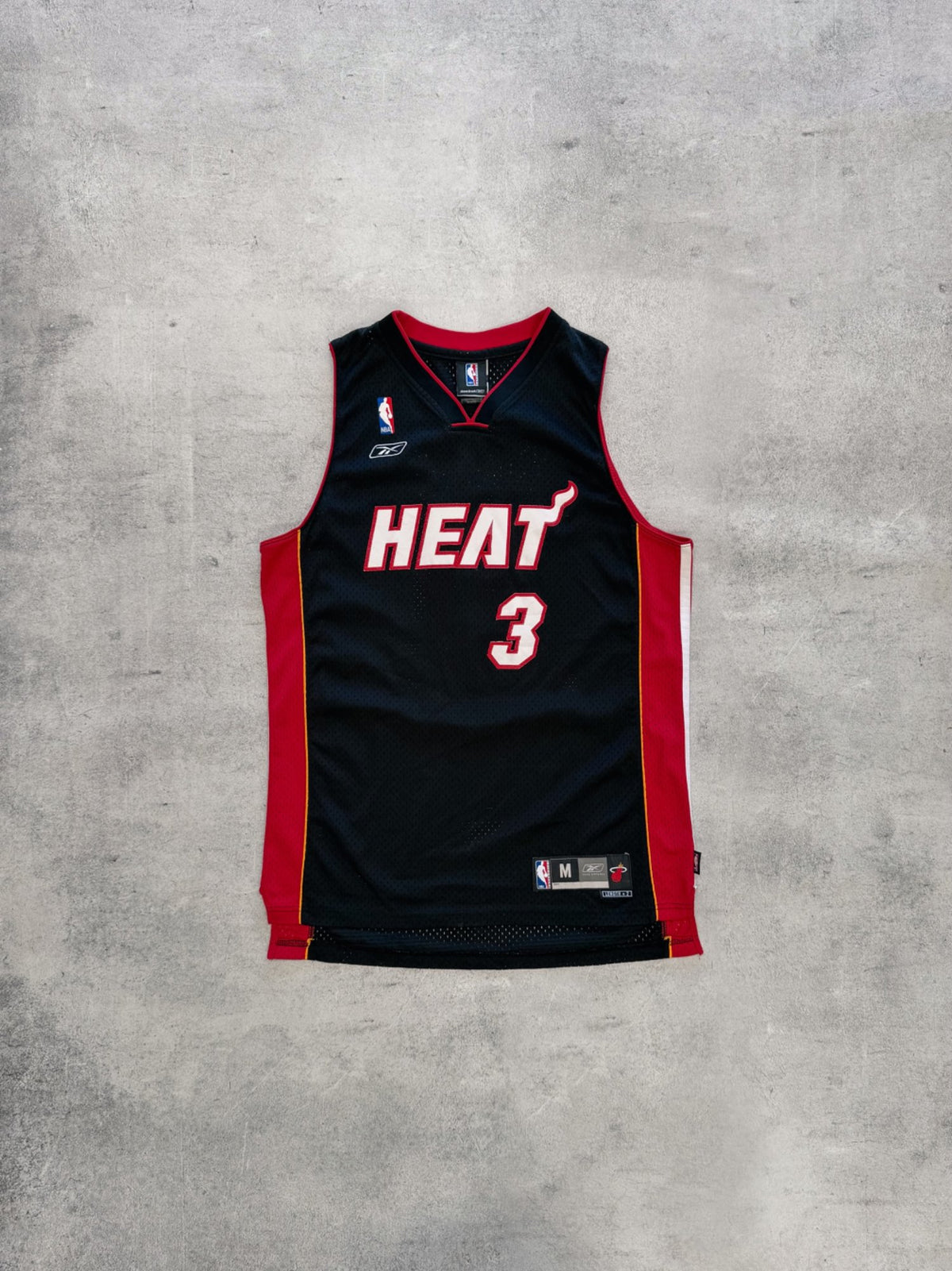 Reebok Miami Heat NBA Jersey Wade 3 - M