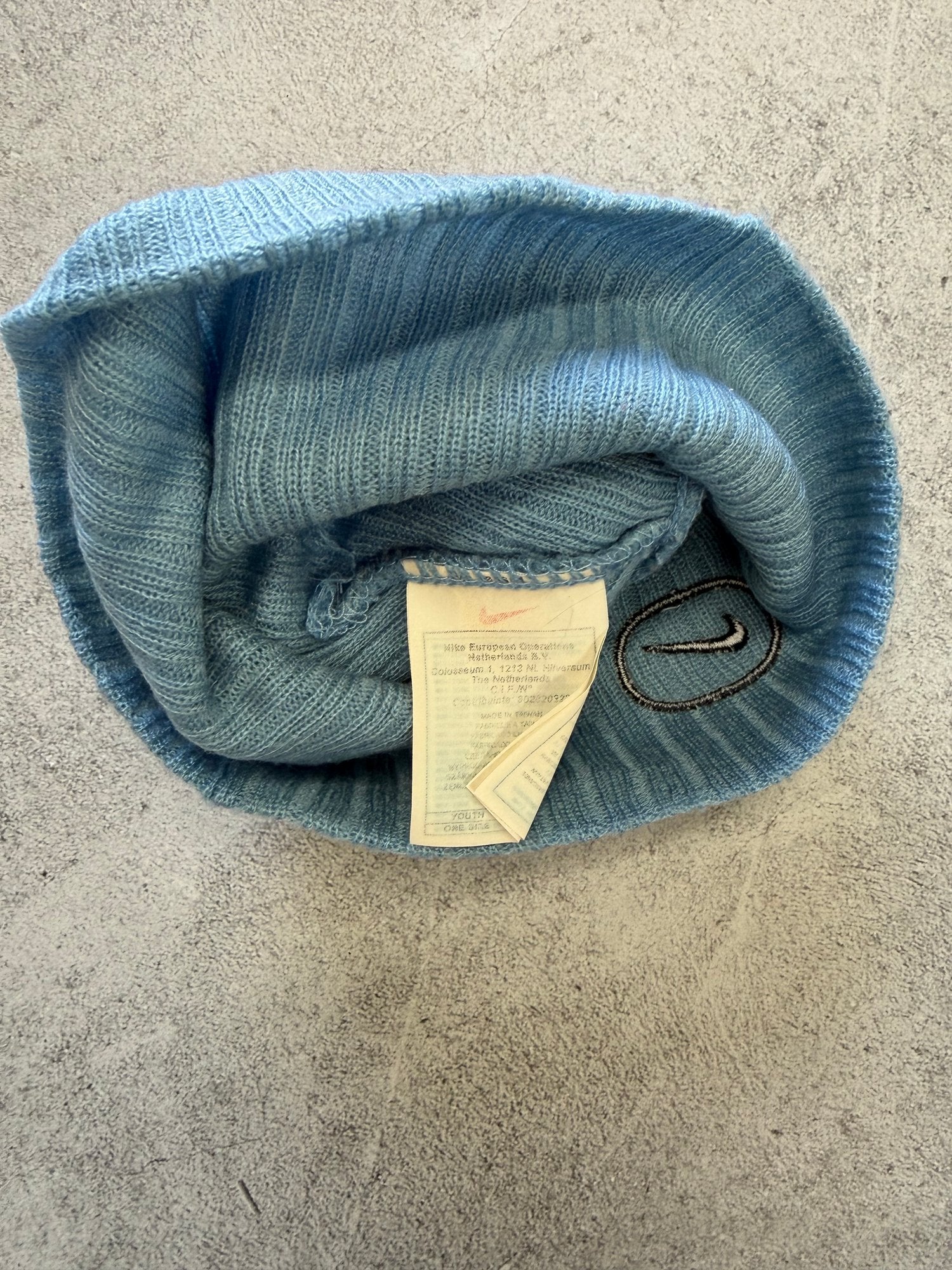 Vintage Nike Blue Beanie