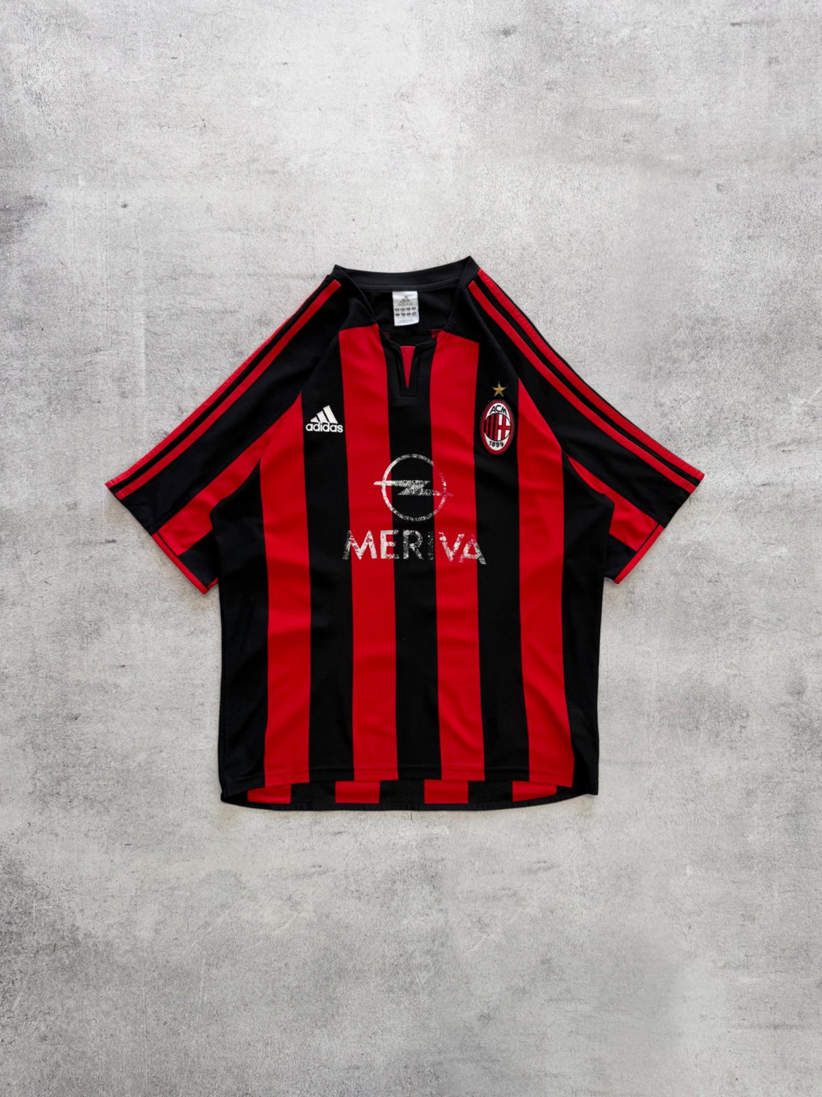 Vintage 2003 Adidas AC Milan Jersey - M