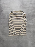 Barbour Striped Long Sleeve Polo Shirt - XXL