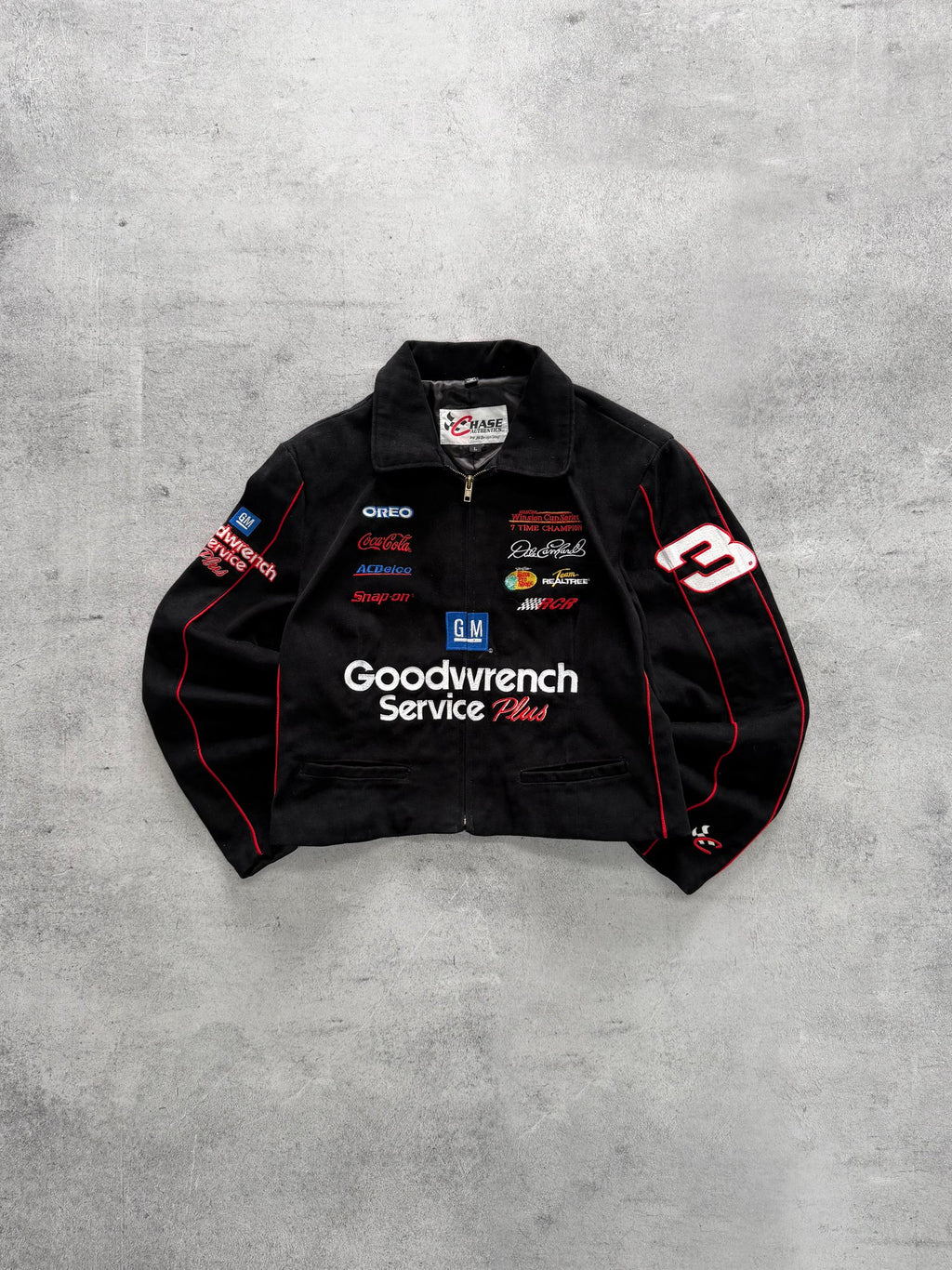 Women's Vintage Chase Authentics NASCAR GM Goodwrench Jacket - XS