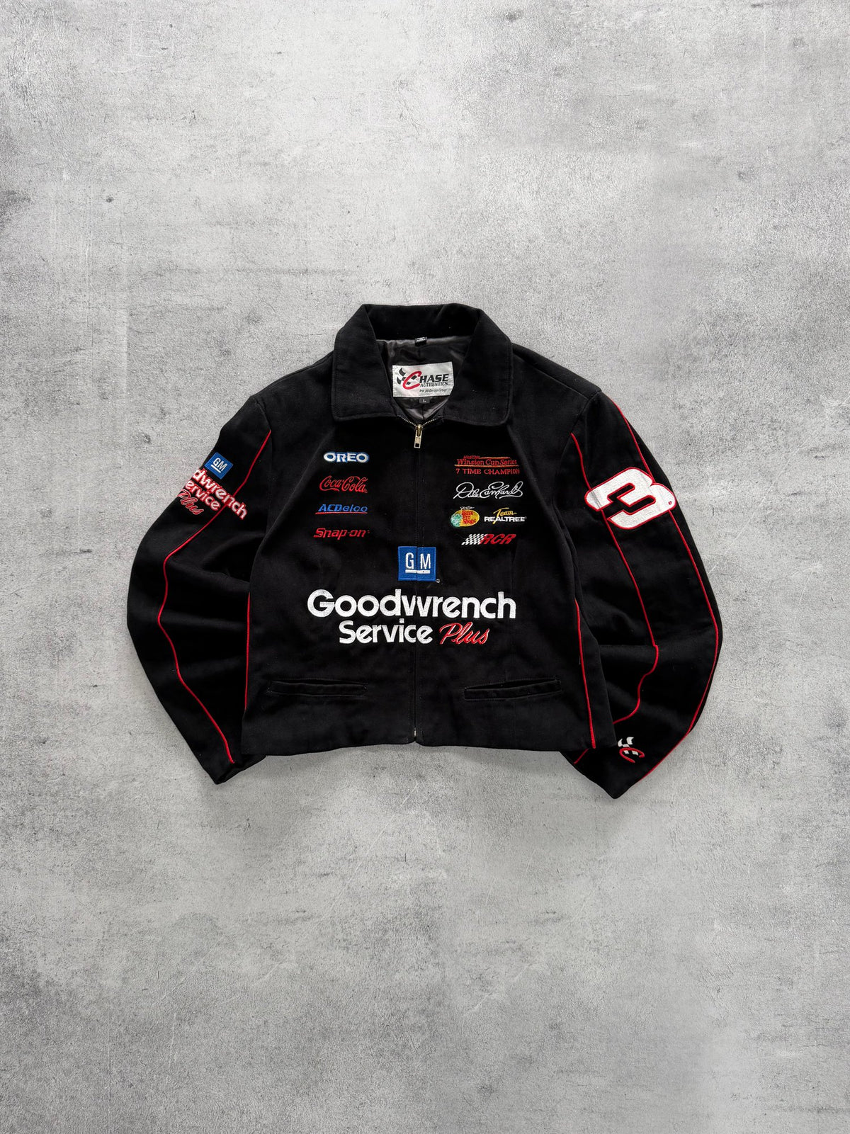 Women's Vintage Chase Authentics NASCAR GM Goodwrench Jacket - XS