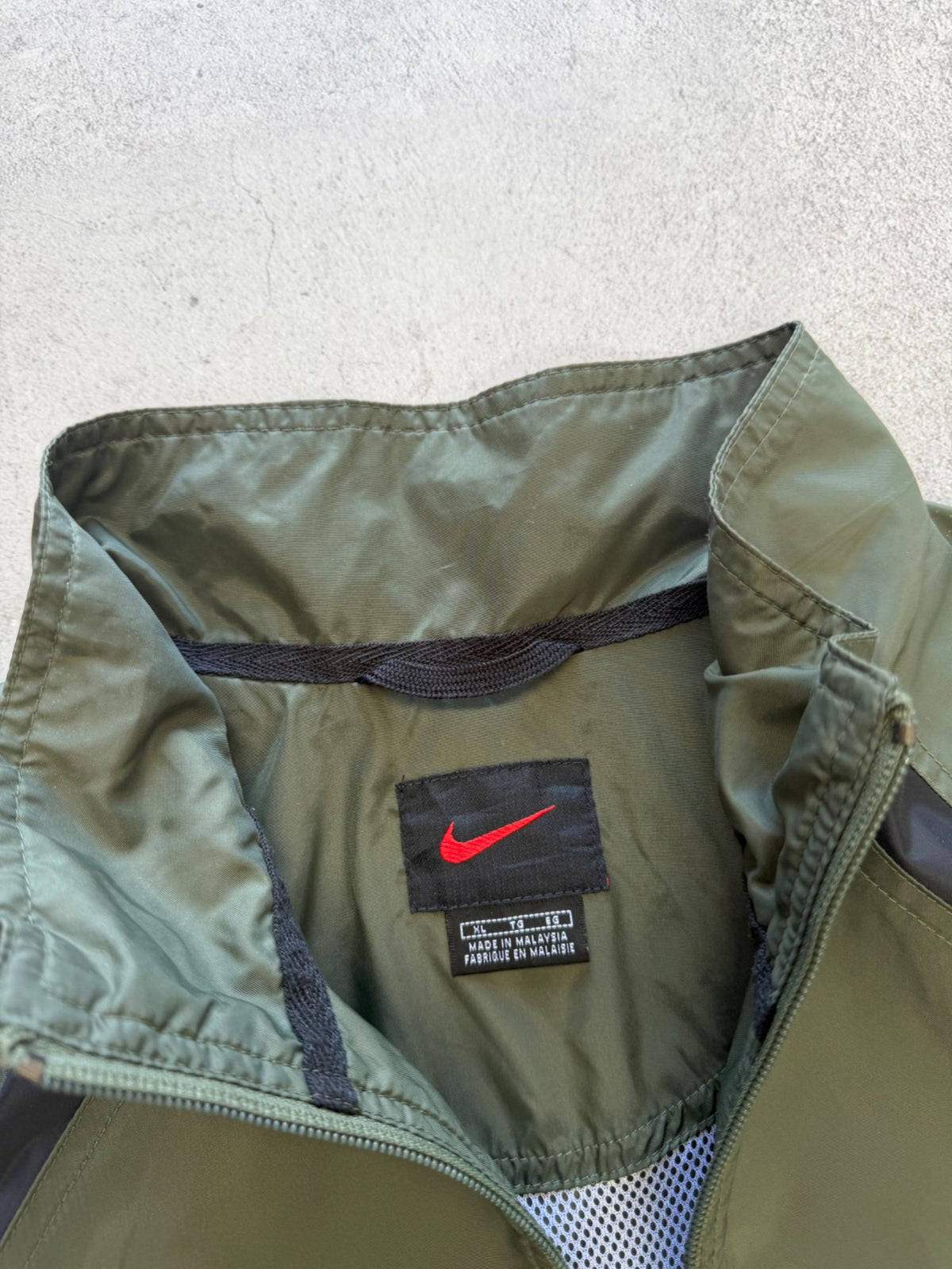 Nike Green Windbreaker Jacket - XL