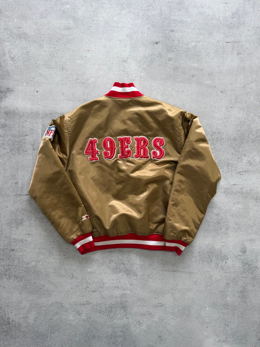 Vintage Starter NFL 49ers Varsity Jacket - L