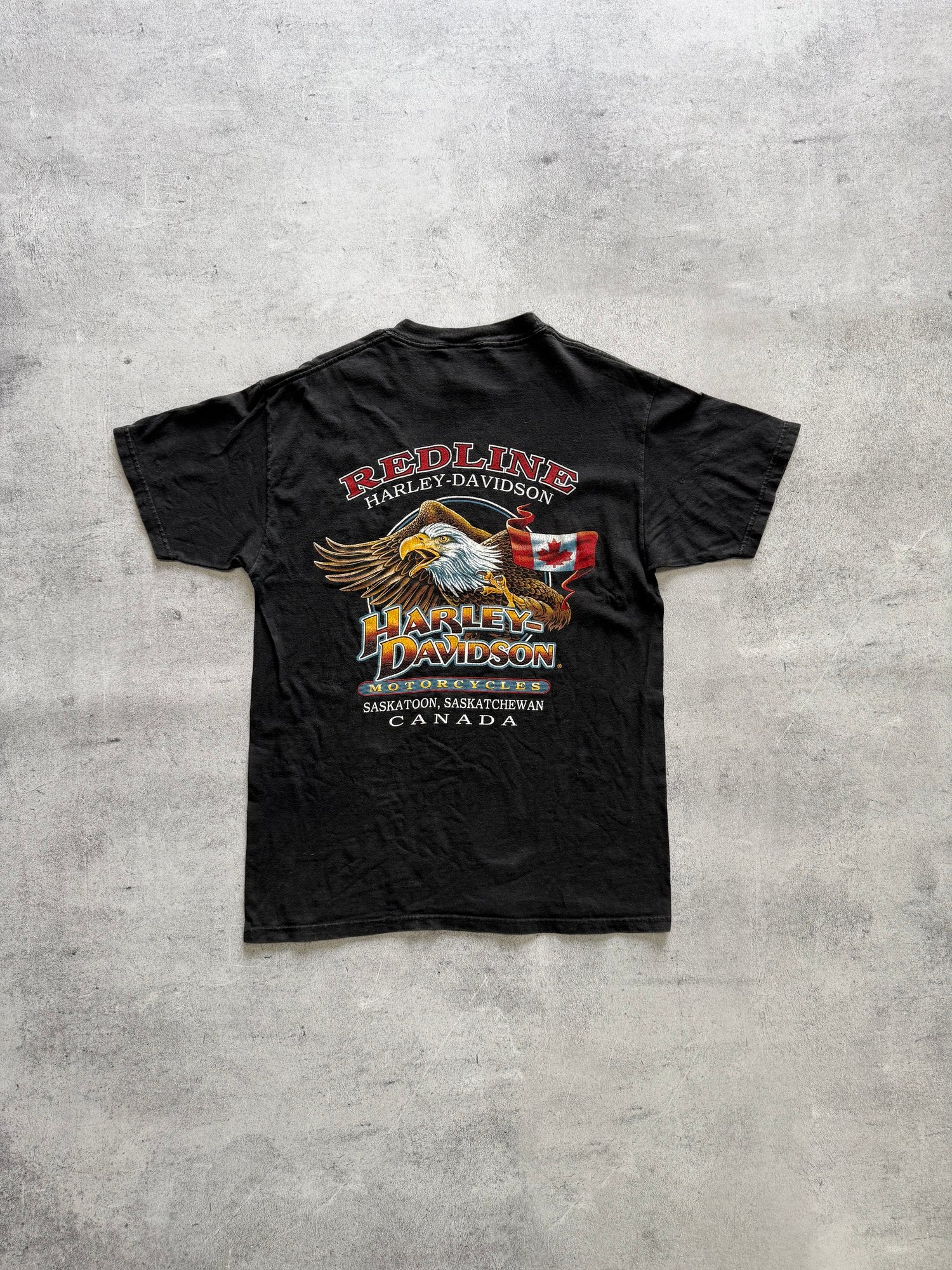 Vintage Harley Davidson Redline T-Shirt - M