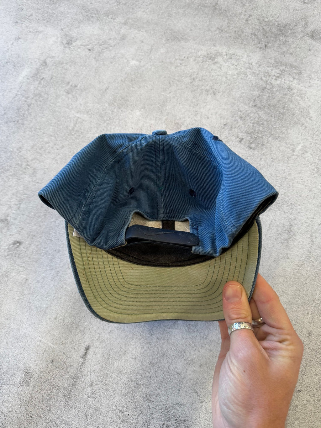 Vintage Nike Blue Baseball Cap