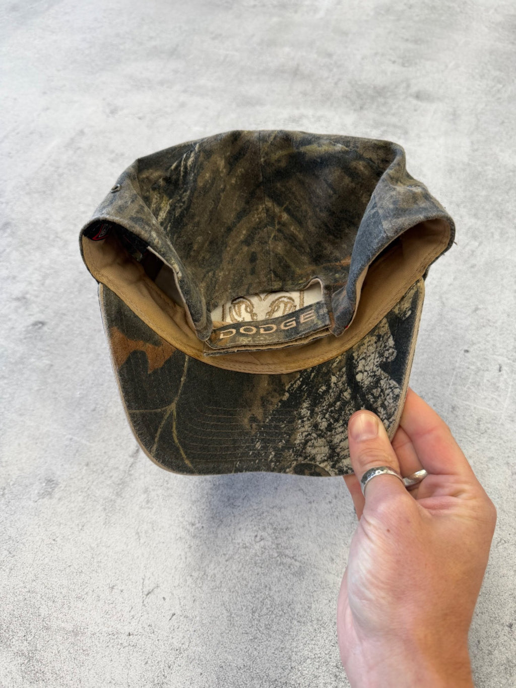 Real Tree Dodge Ram Logo Cap