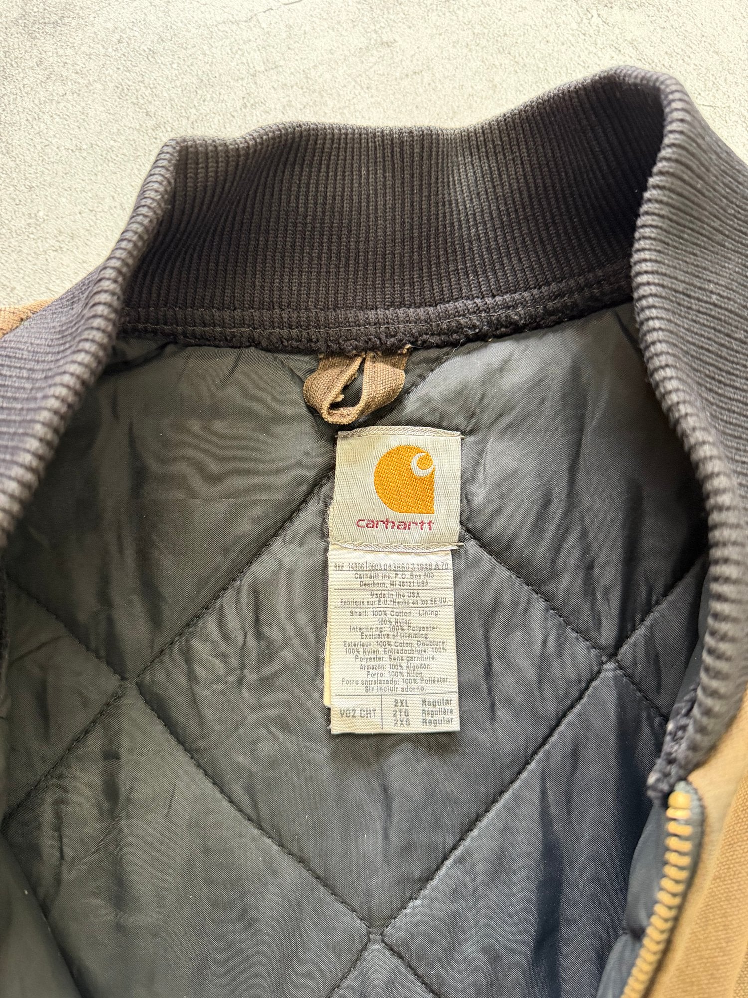 Carhartt V02 Quilted Vest - XXL
