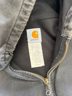 Carhartt Distressed Hooded Jacket - L