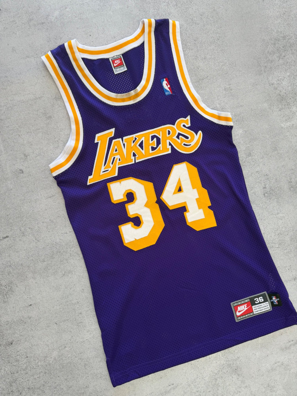 Nike Lakers Shaquille O'Neal Basketball Jersey - S