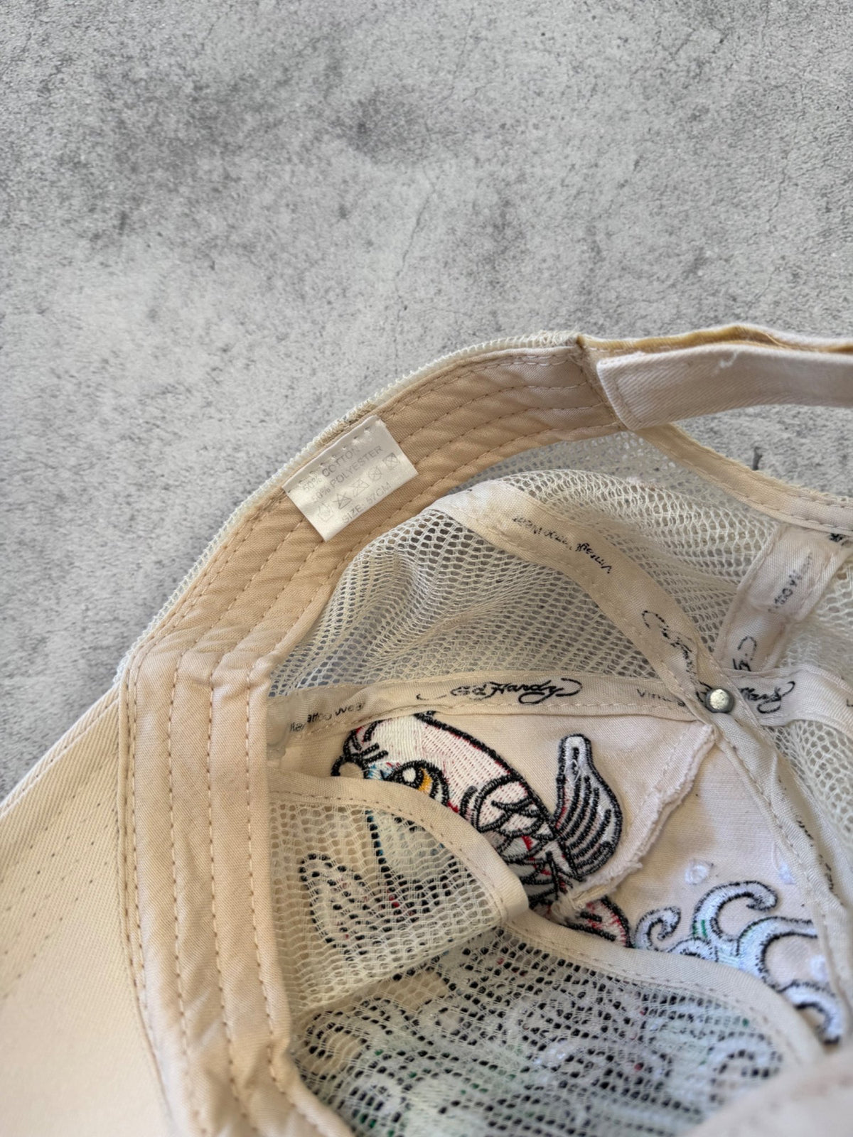 Ed Hardy Embroidered Baseball Cap