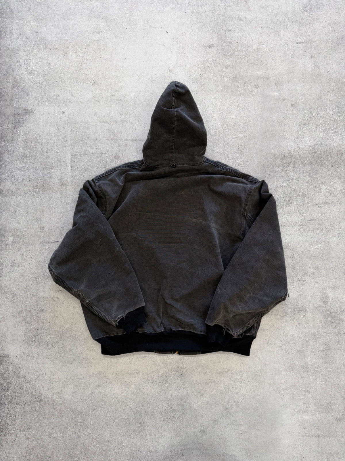 Carhartt Distressed Hooded Jacket - L