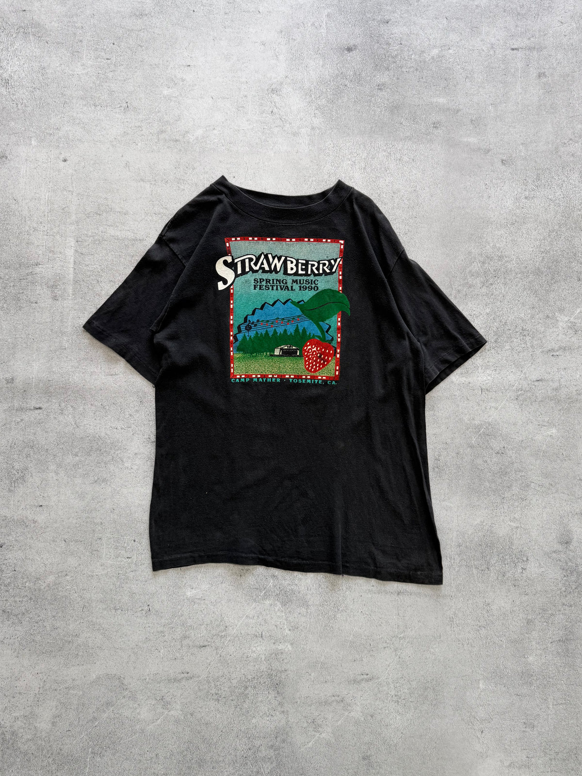 Strawberry Spring Music Festival 1990 T-Shirt - L