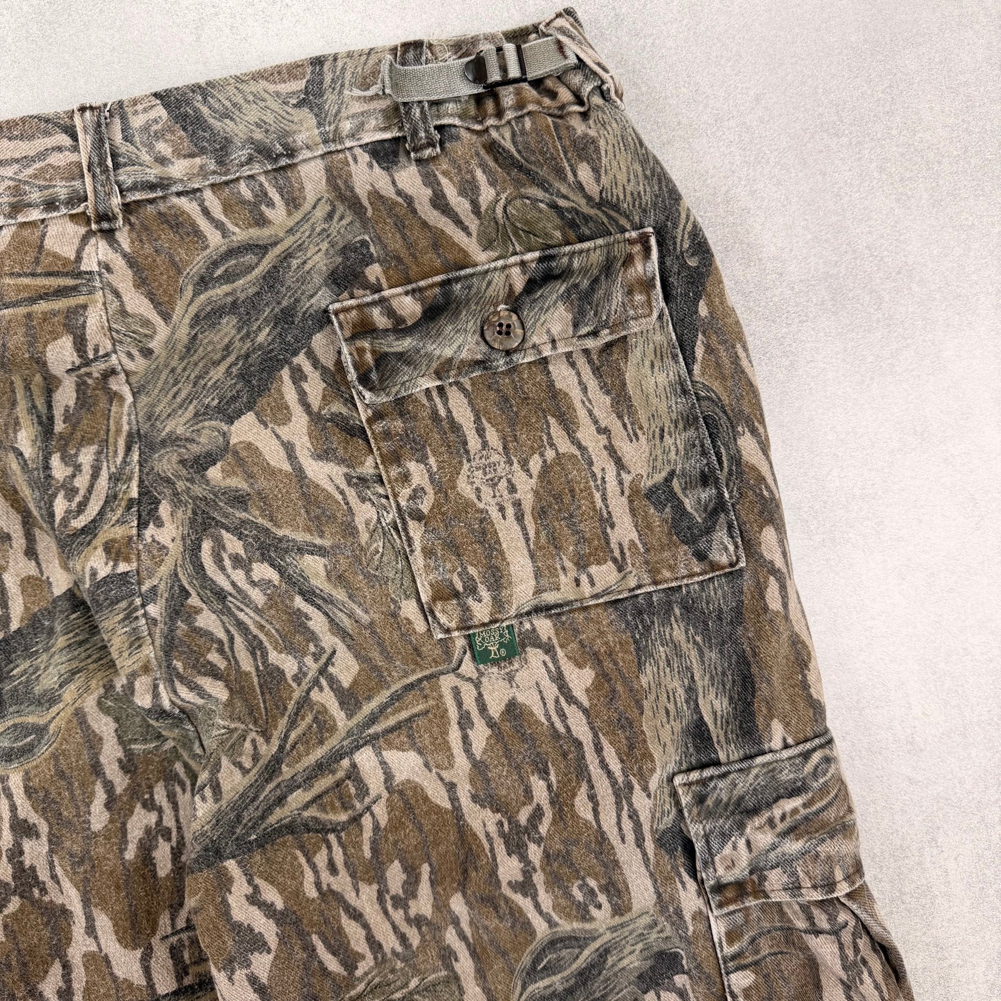 Real Tree Cargo Trousers - L
