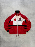Vintage Lotto AC Milan Track Jacket - L