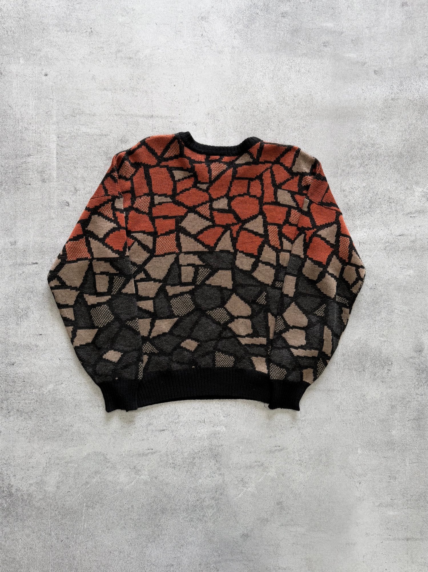 Lacoste Chemise Knit Sweater - L