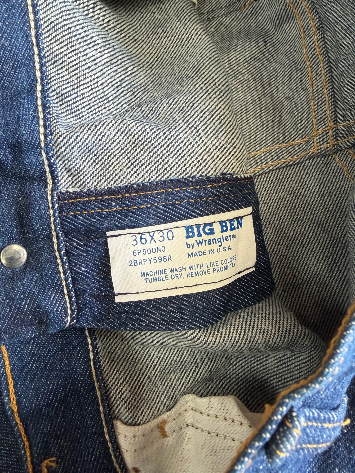 Wrangler Big Ben Jeans - W36