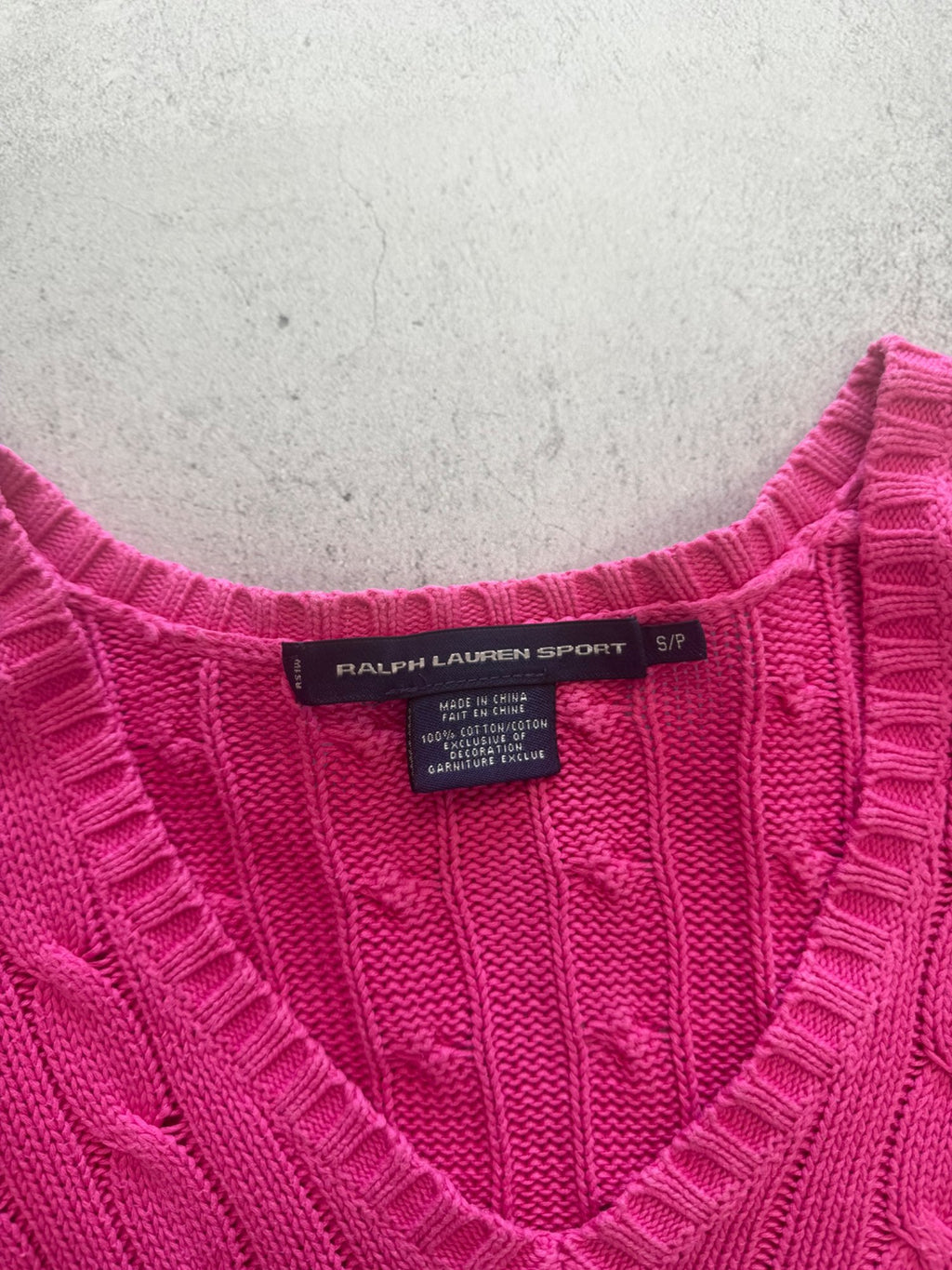 Women's Ralph Lauren Knitwear V-Neck Sweater - S